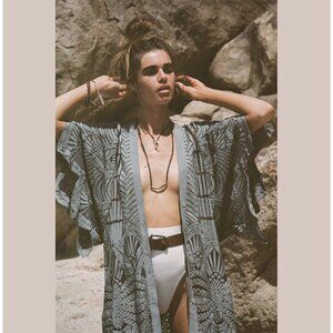 Jen's Pirate Booty Cypress Art Deco Lace Kimono